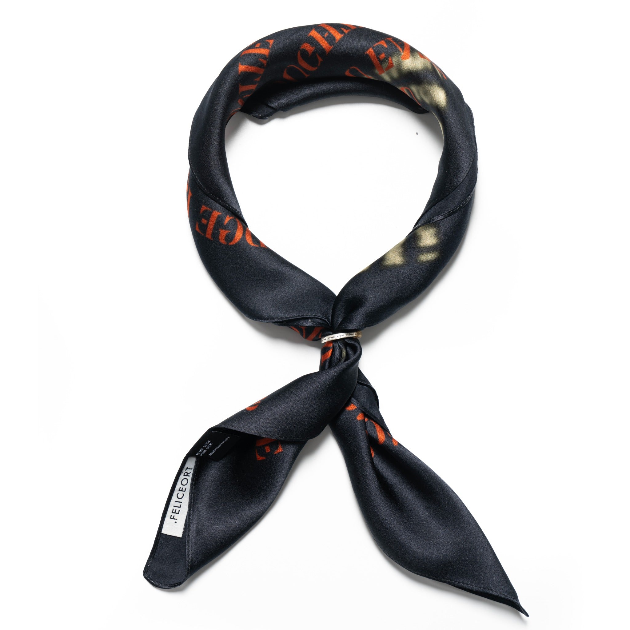 APPLE TREE SILK BANDANA