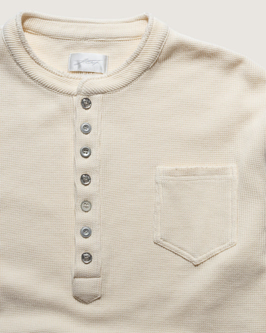 Henley Top - CREME