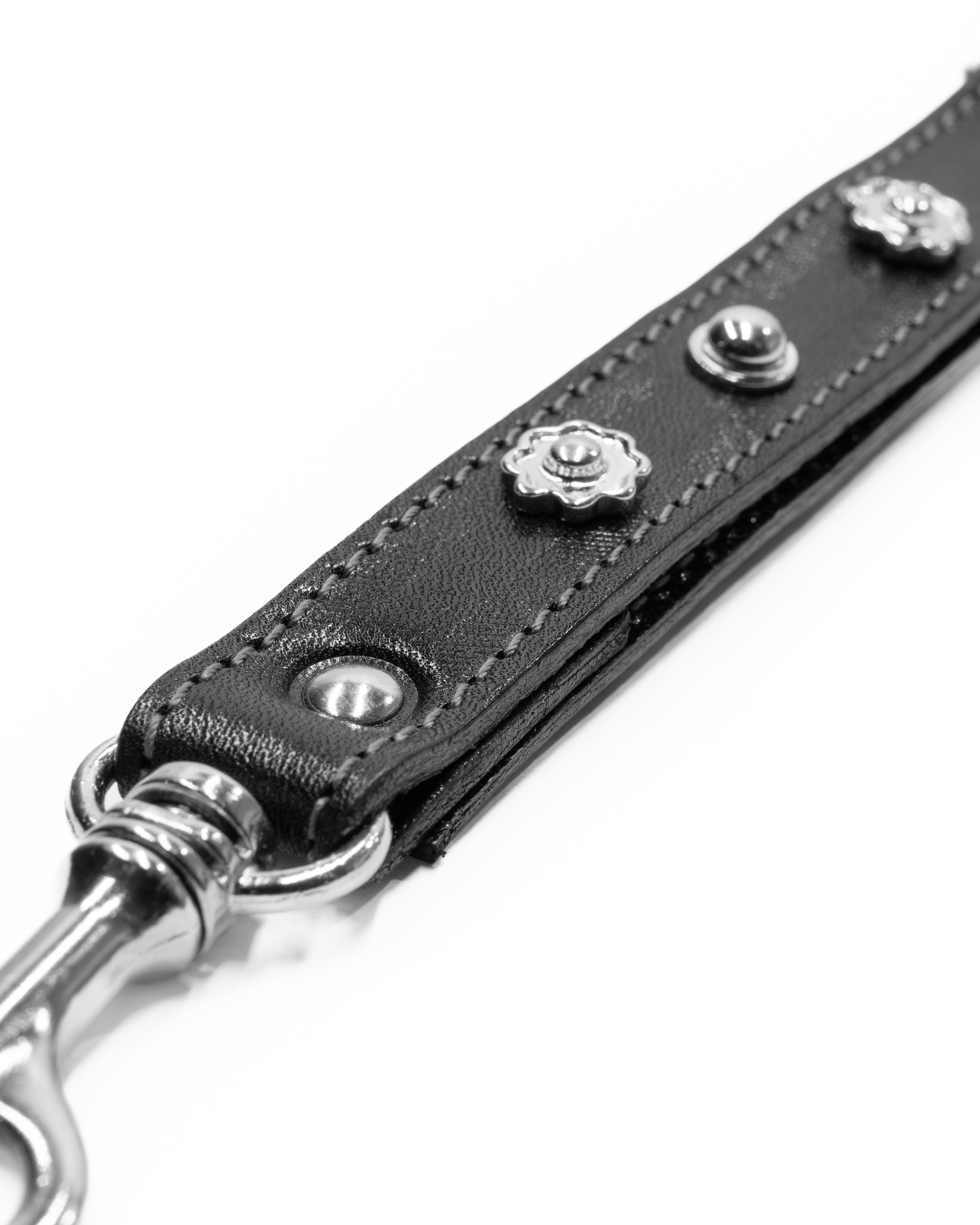 STUDDED KEY FOB PONEYHAIR