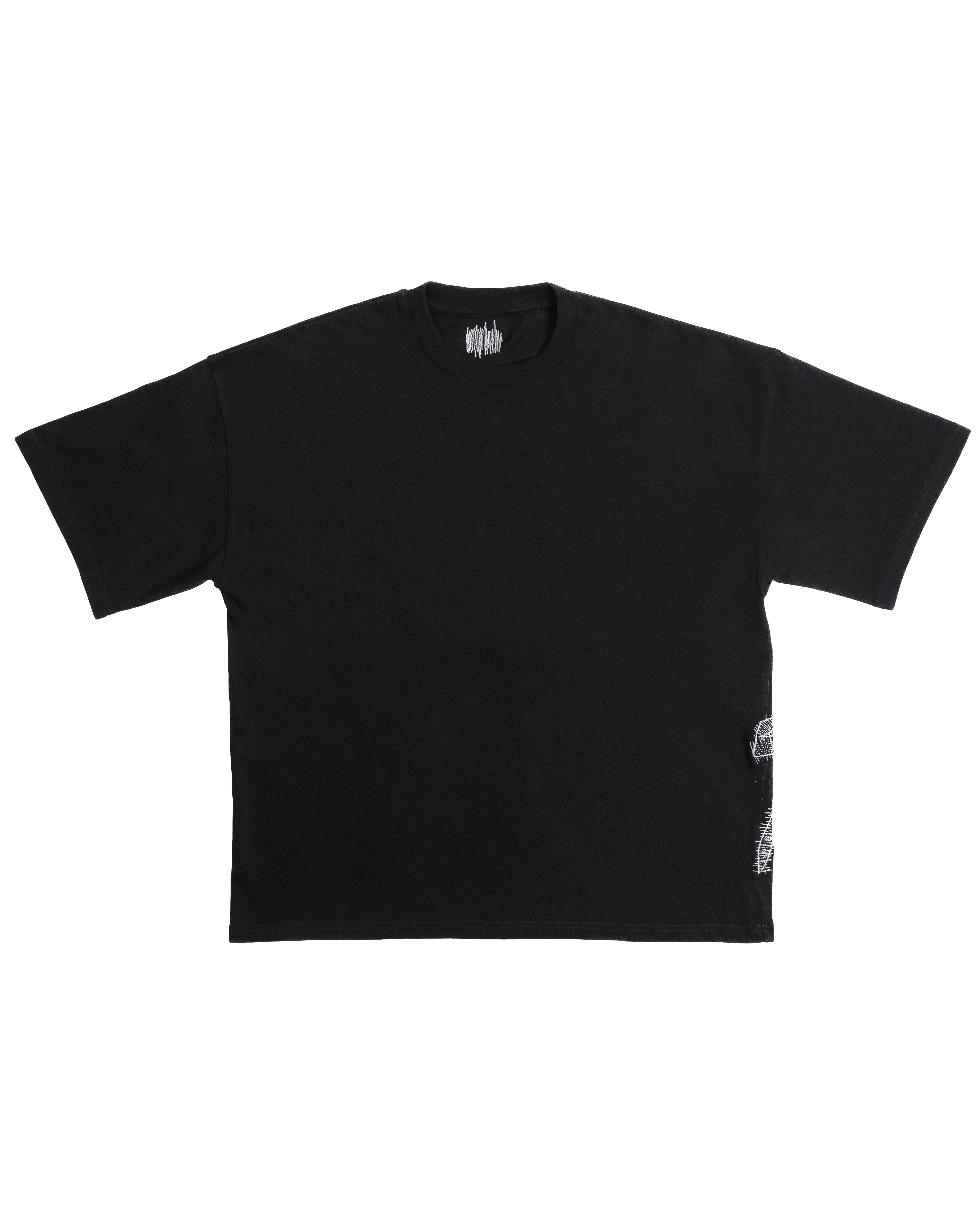STITCHED LOGO TEE HANDSTITCHED