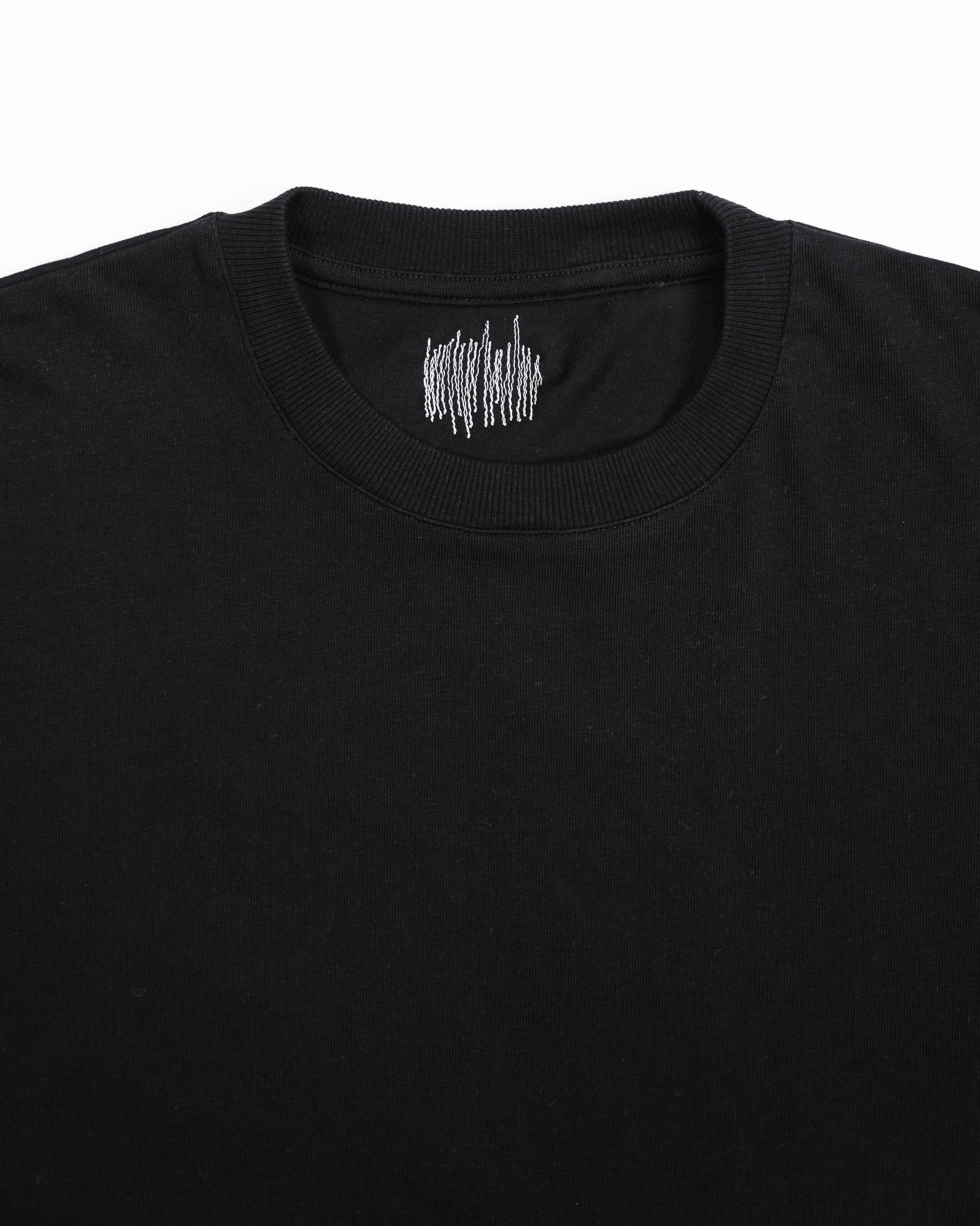 STITCHED LOGO TEE HANDSTITCHED