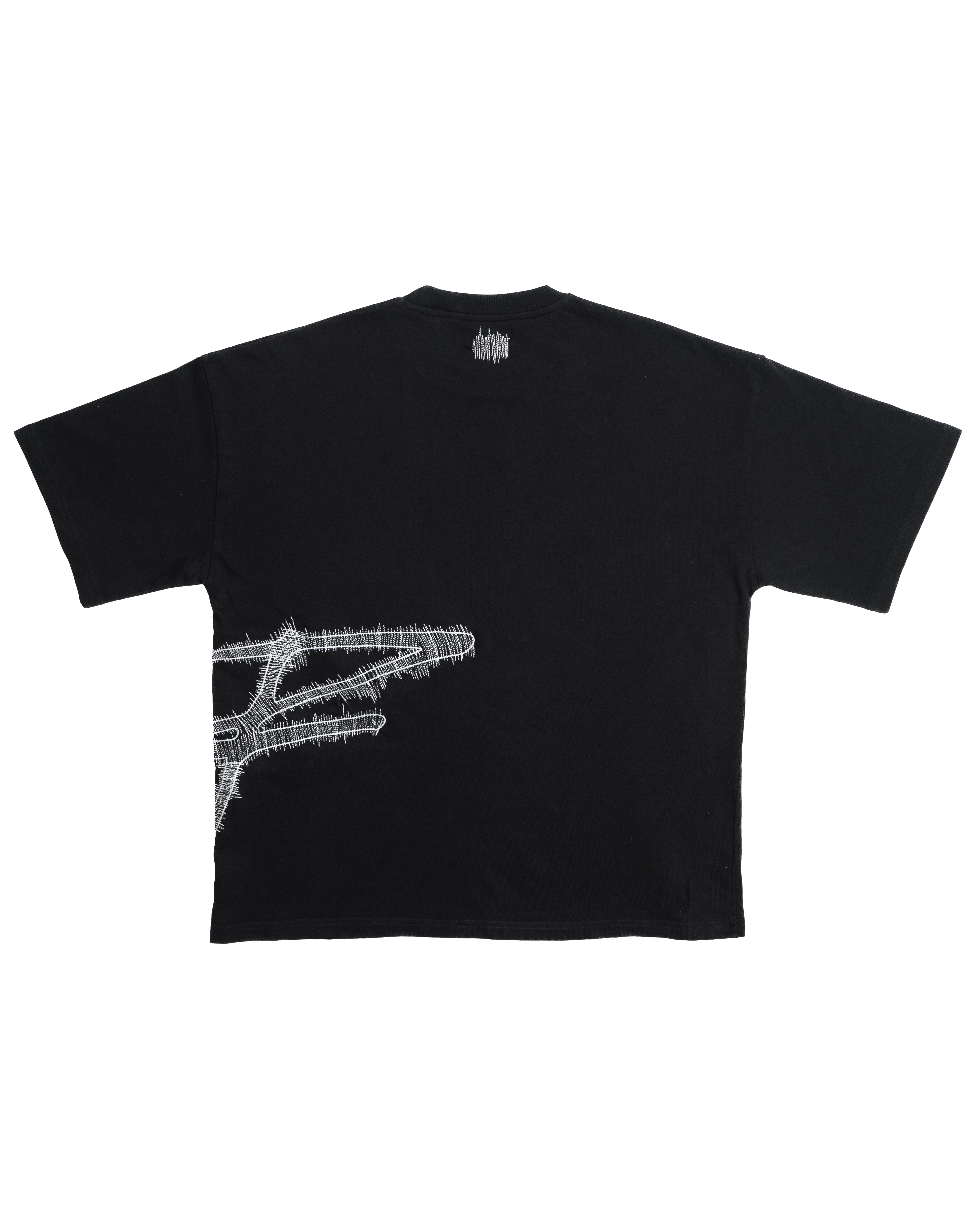 STITCHED LOGO TEE HANDSTITCHED