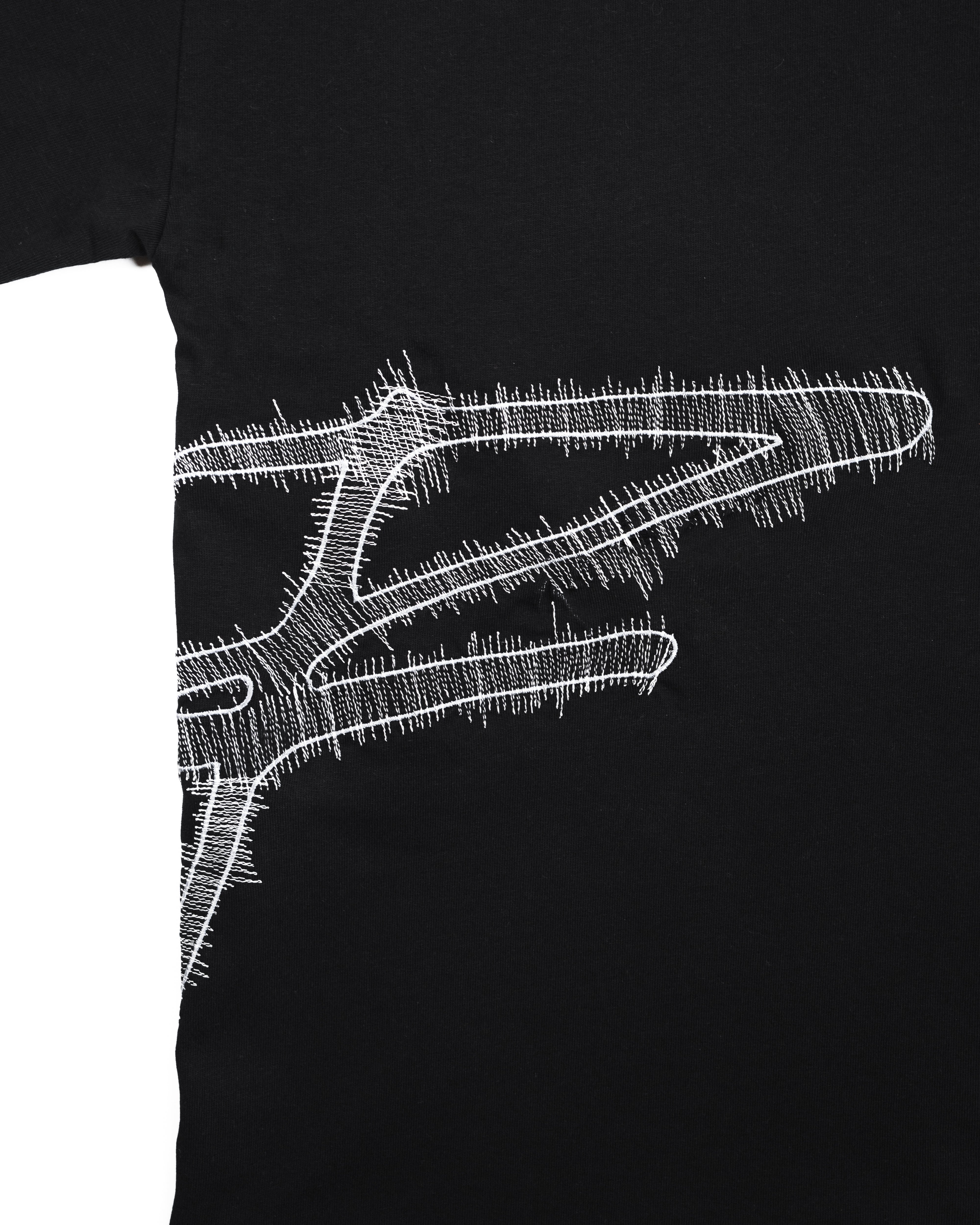 STITCHED LOGO TEE HANDSTITCHED
