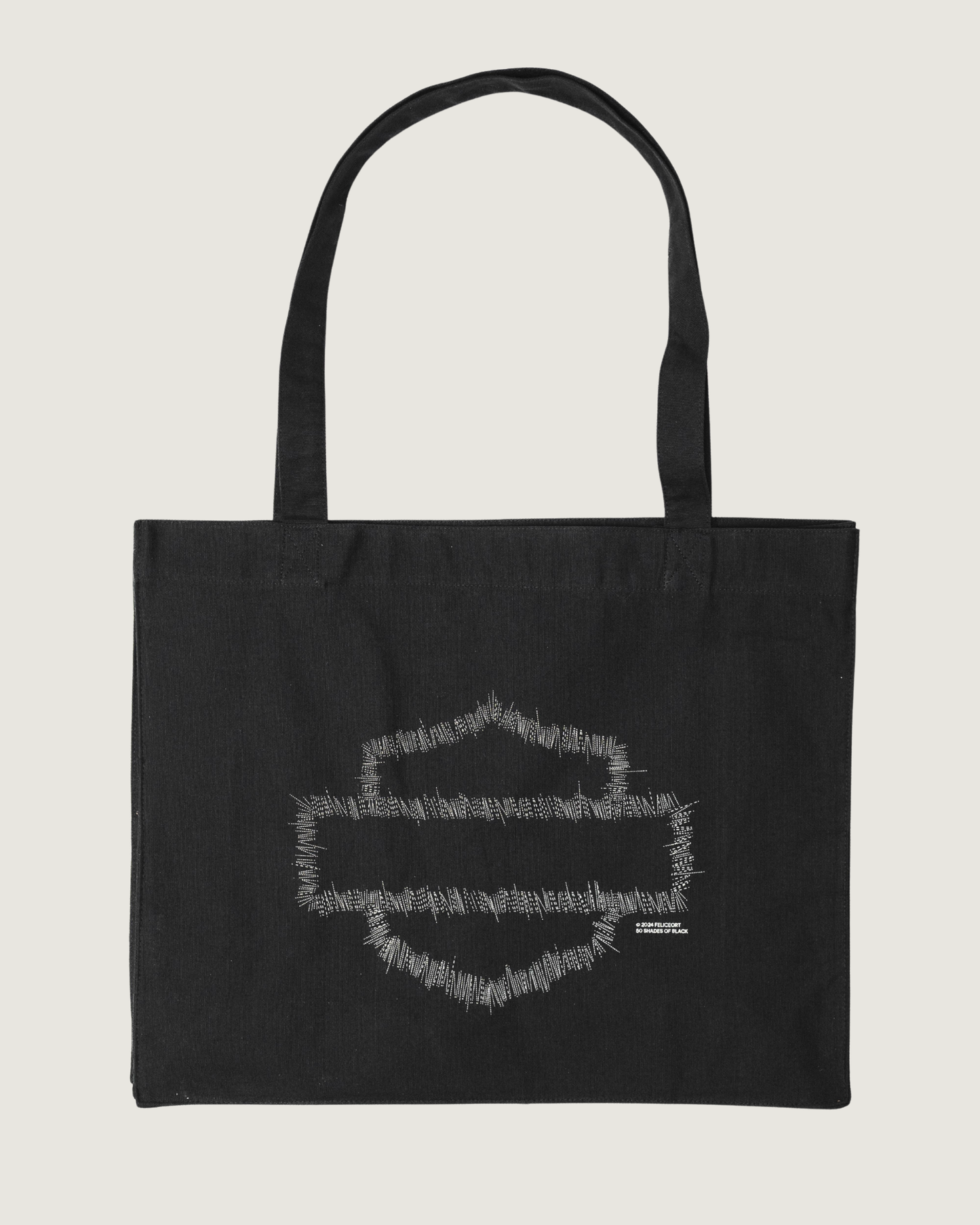 50 sfumature di nero – borsa tote